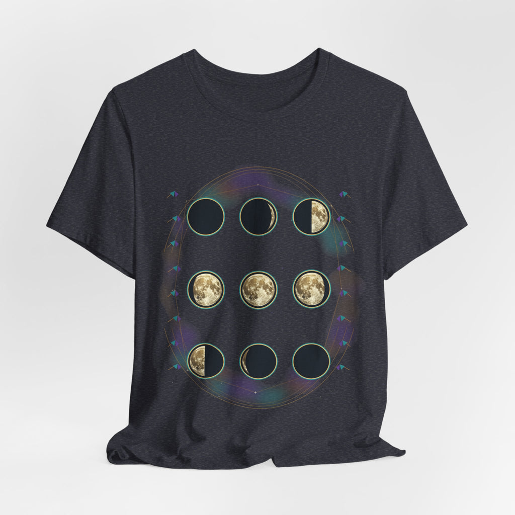 The Phases Tee - Lunar Cycle Folio | Moon Wild