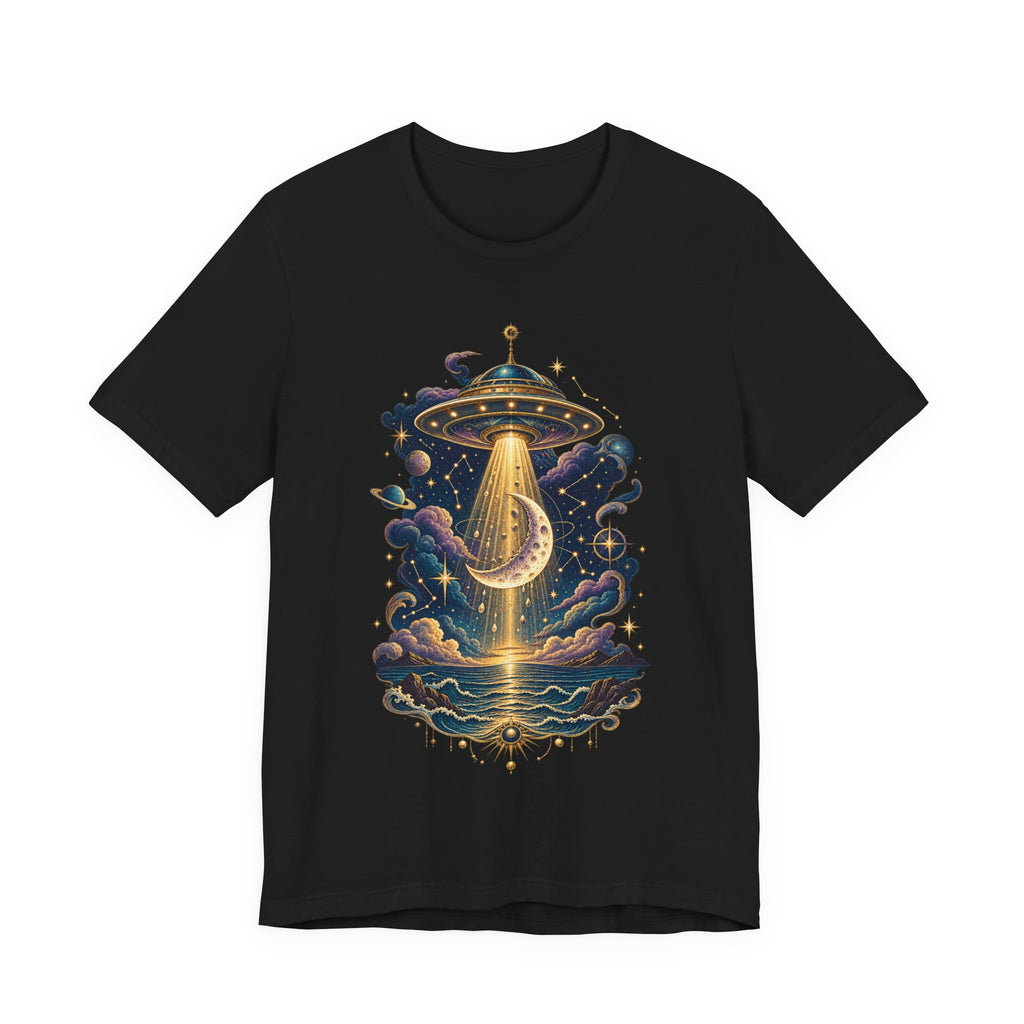 Abduction of the Moon Tee - Cosmic Folio | Moon Wild