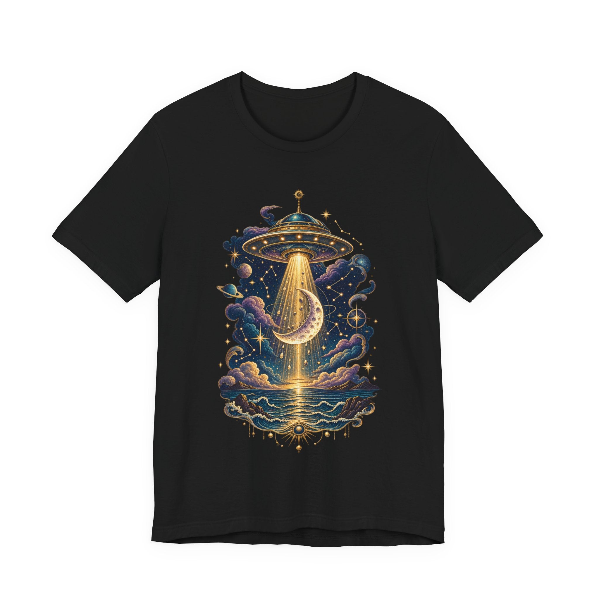 Abduction of the Moon Tee - Cosmic Folio | Moon Wild