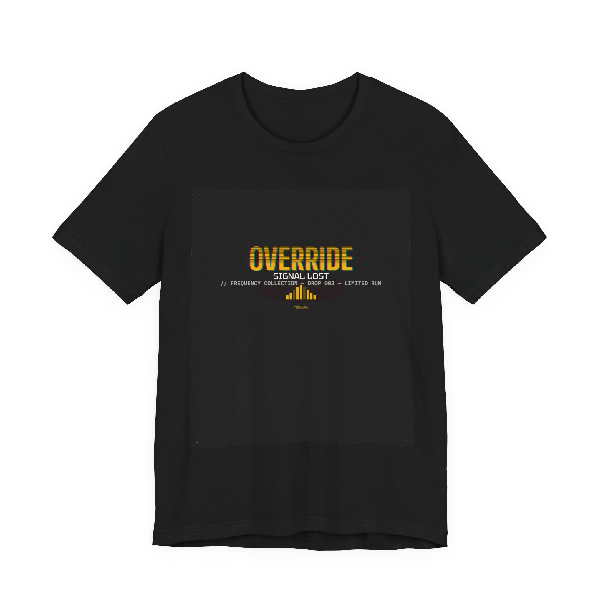 Override Tee — Vintage Signal | Moon Wild