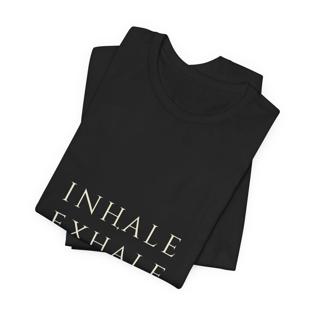 Inhale Exhale Tee — Breath Serif | Moon Wild