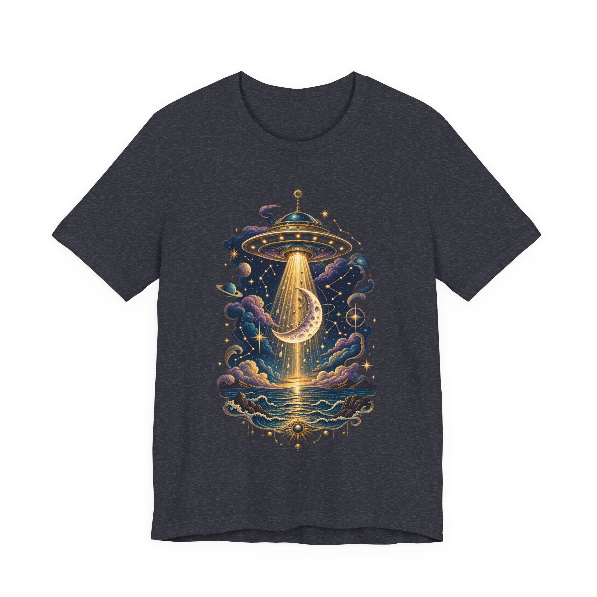 Abduction of the Moon Tee - Cosmic Folio | Moon Wild