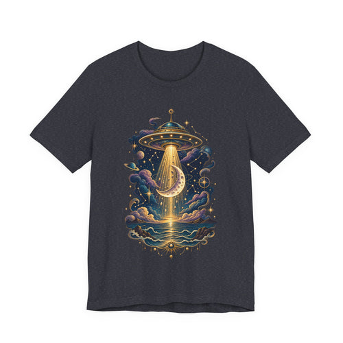 Abduction of the Moon Tee - Cosmic Folio | Moon Wild