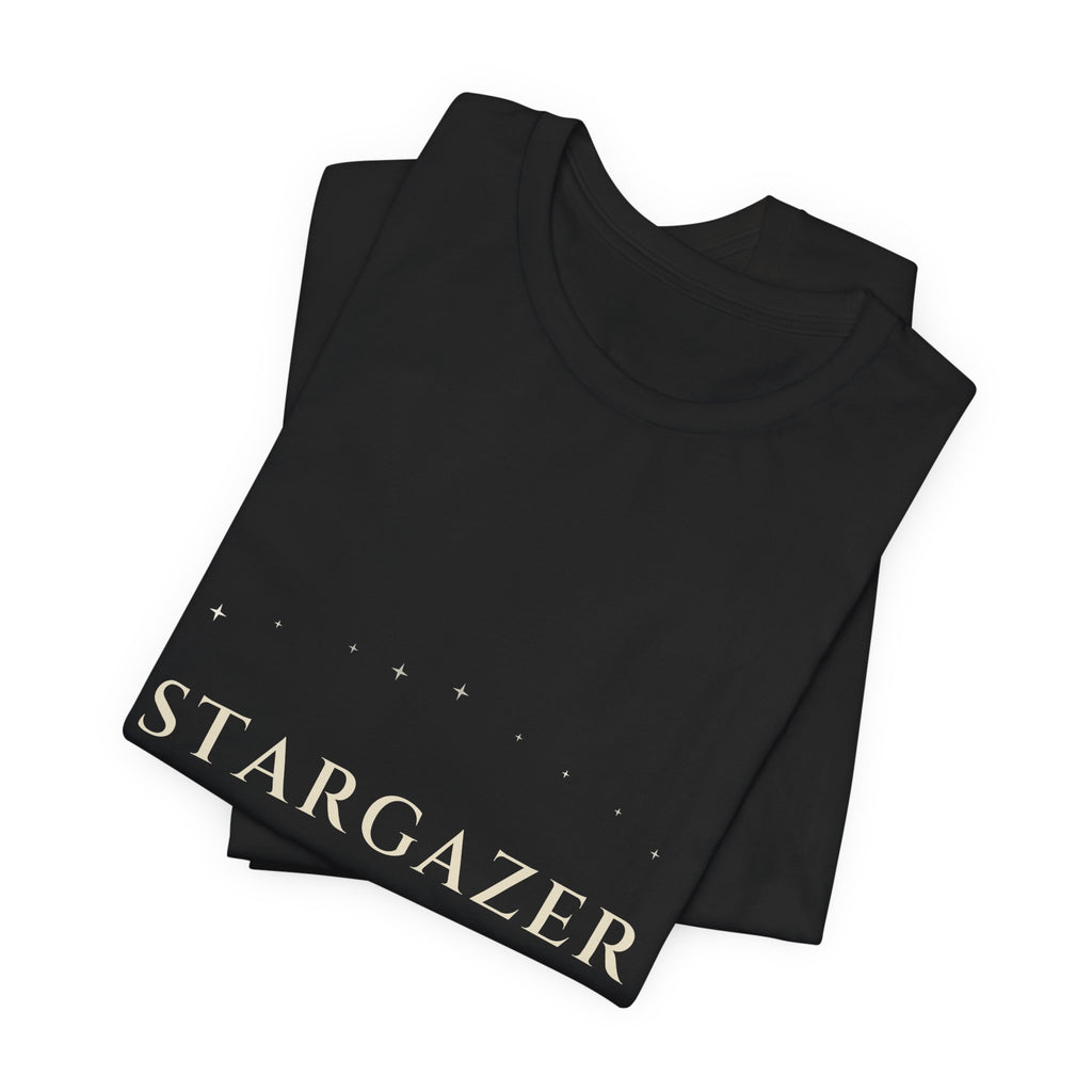 Stargazer Tee — Star Arc Serif | Moon Wild