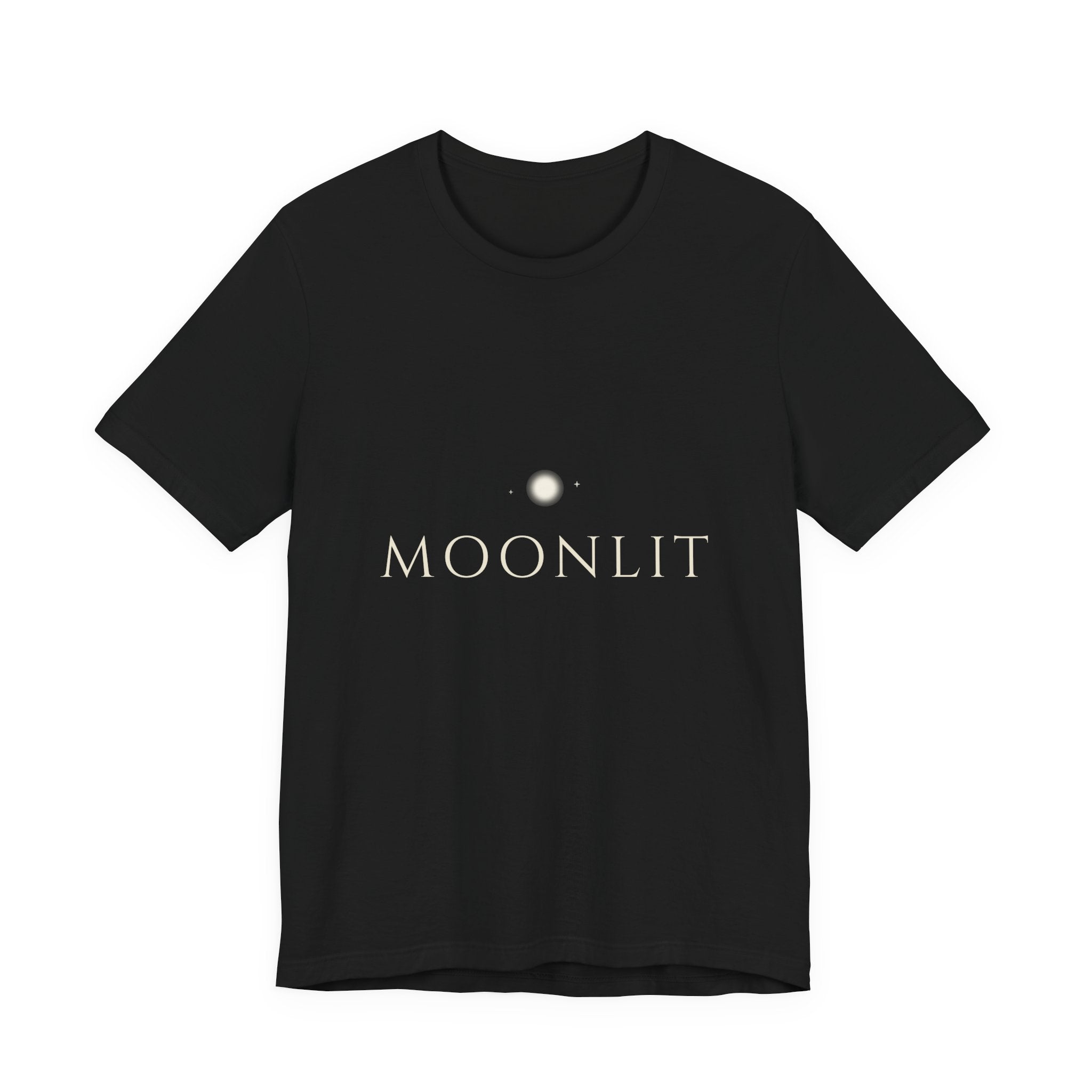 Moonlit Tee — Lunar Glow Serif | Moon Wild