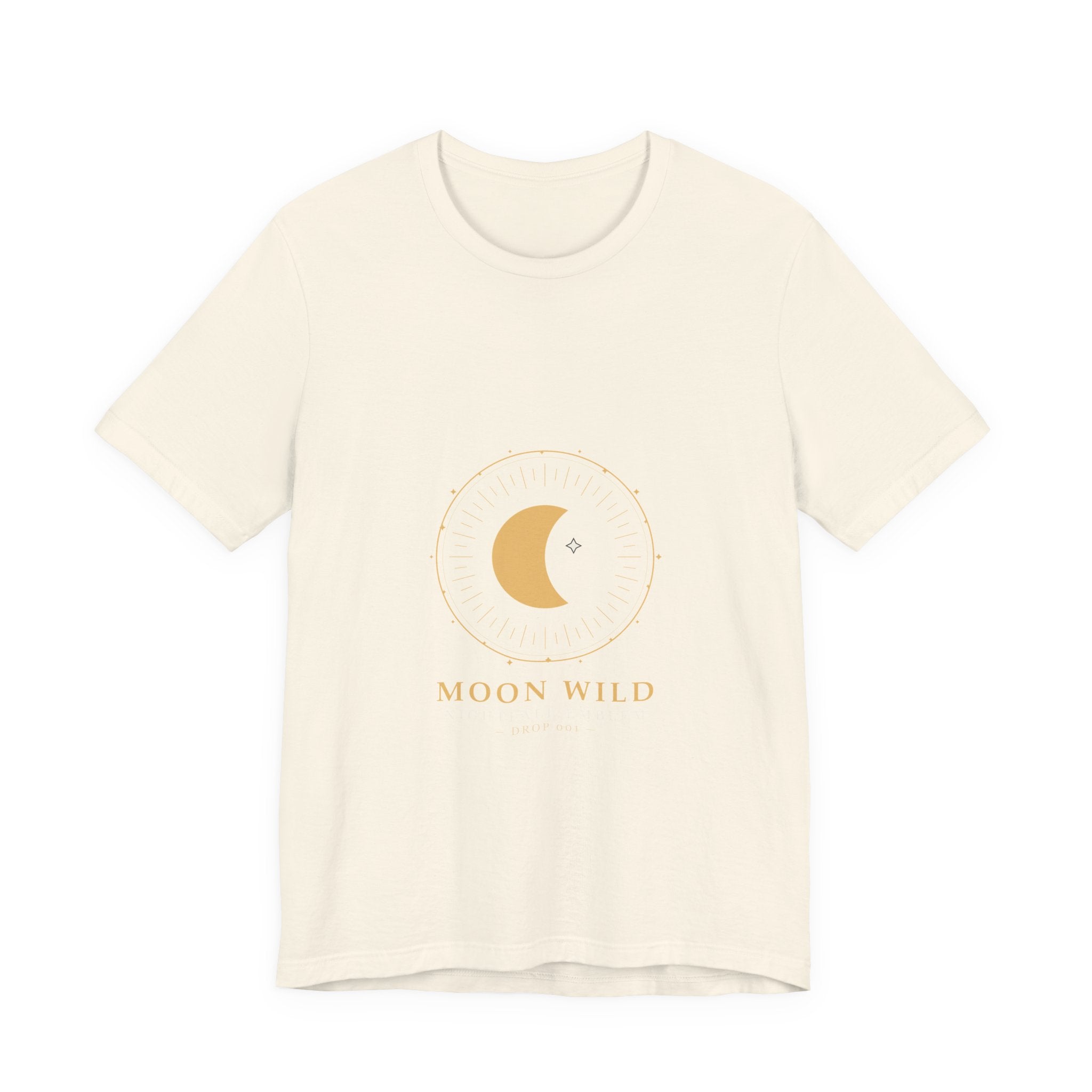 Nightfall Emblem Tee — Celestial Crescent Crest