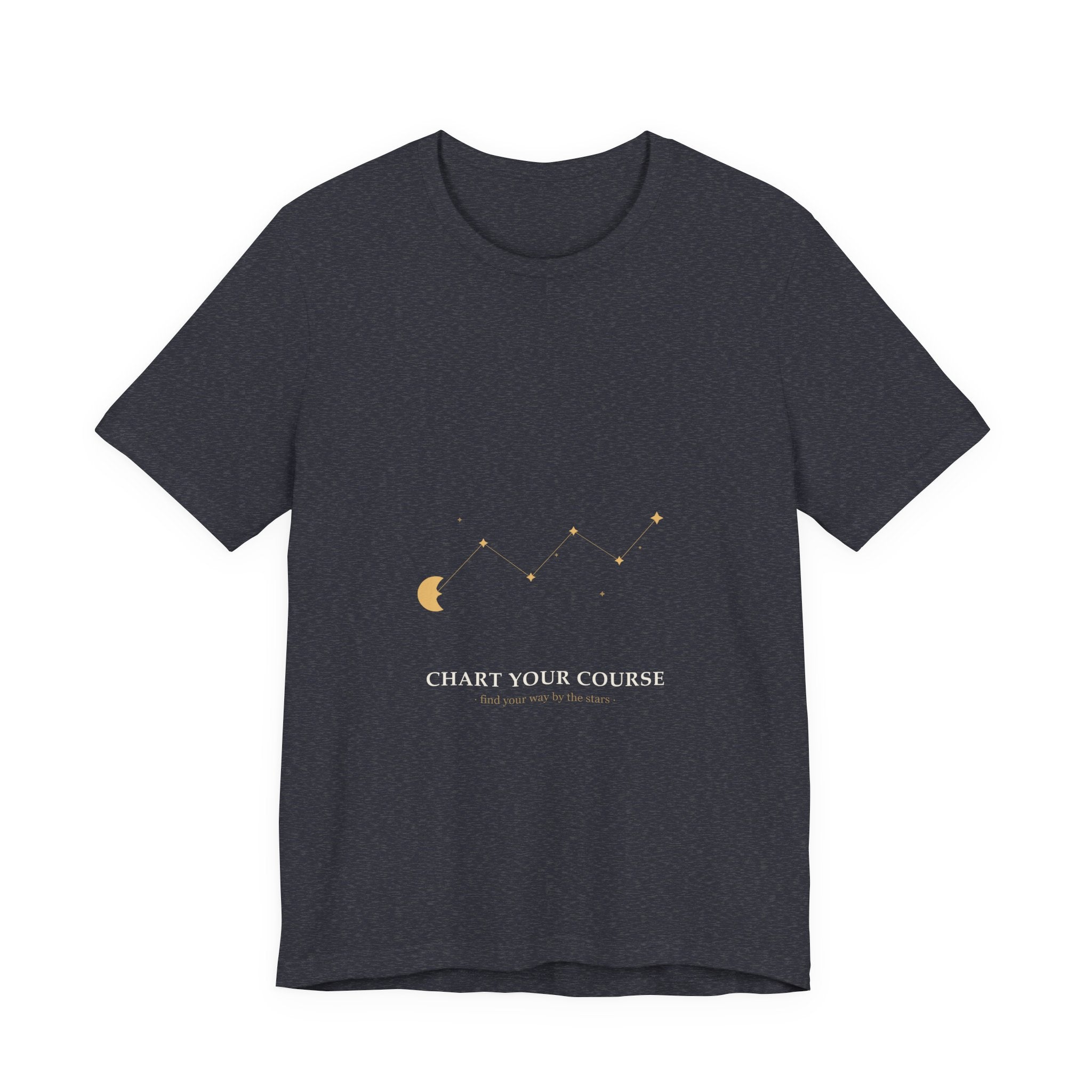 Chart Your Course Tee - Celestial Compass Graphic