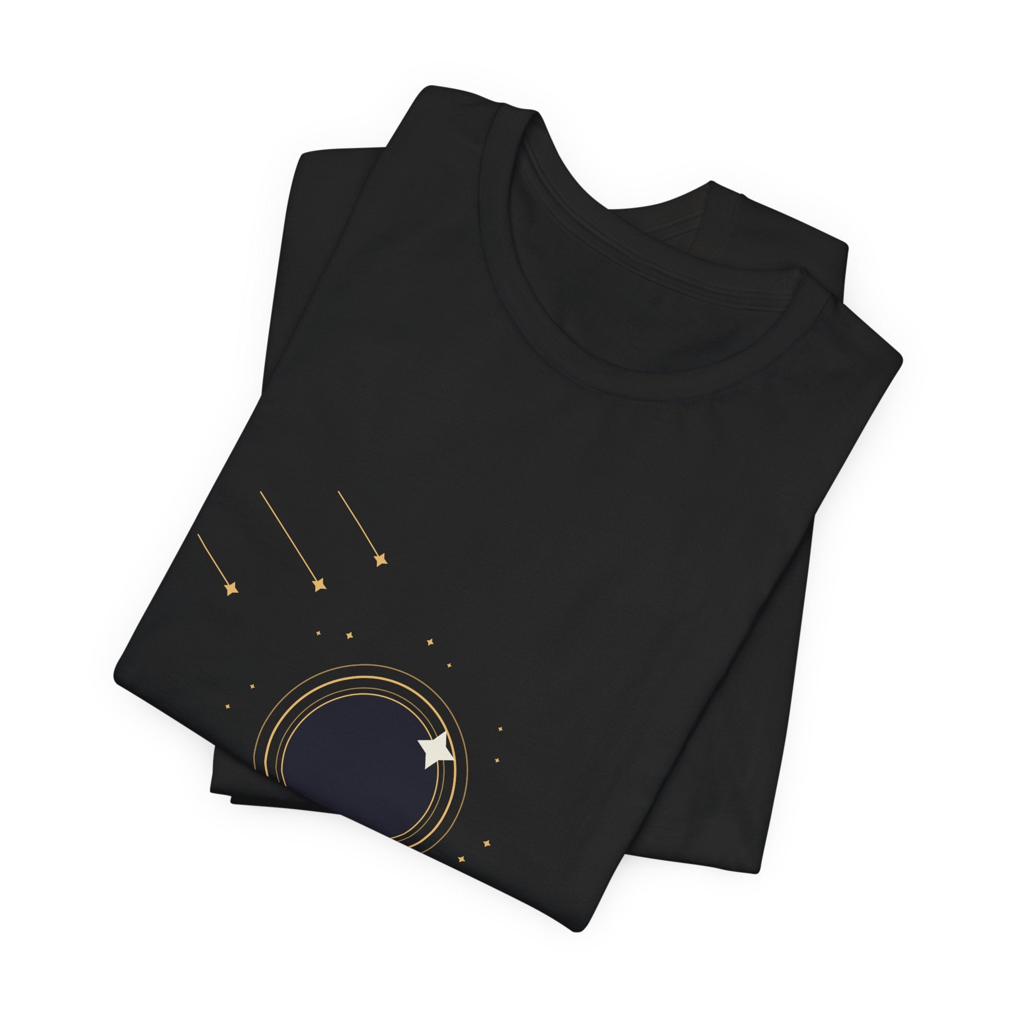 Celestial Event Tee - Eclipse Moon & Meteor Graphic
