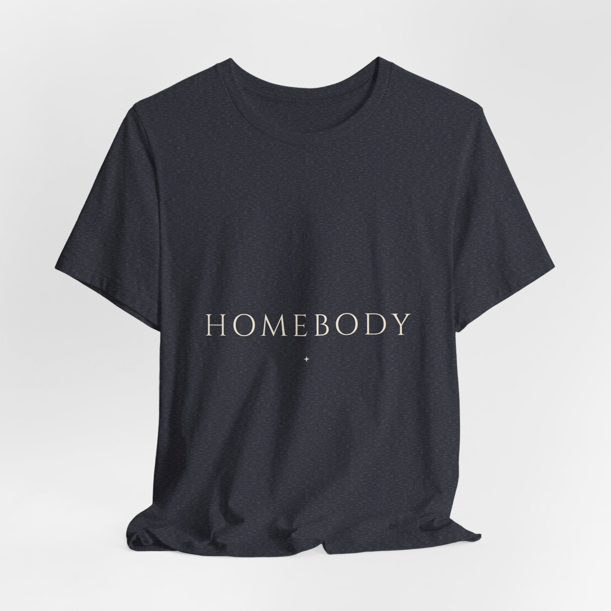Homebody Tee - Cozy Star Serif | Moon Wild