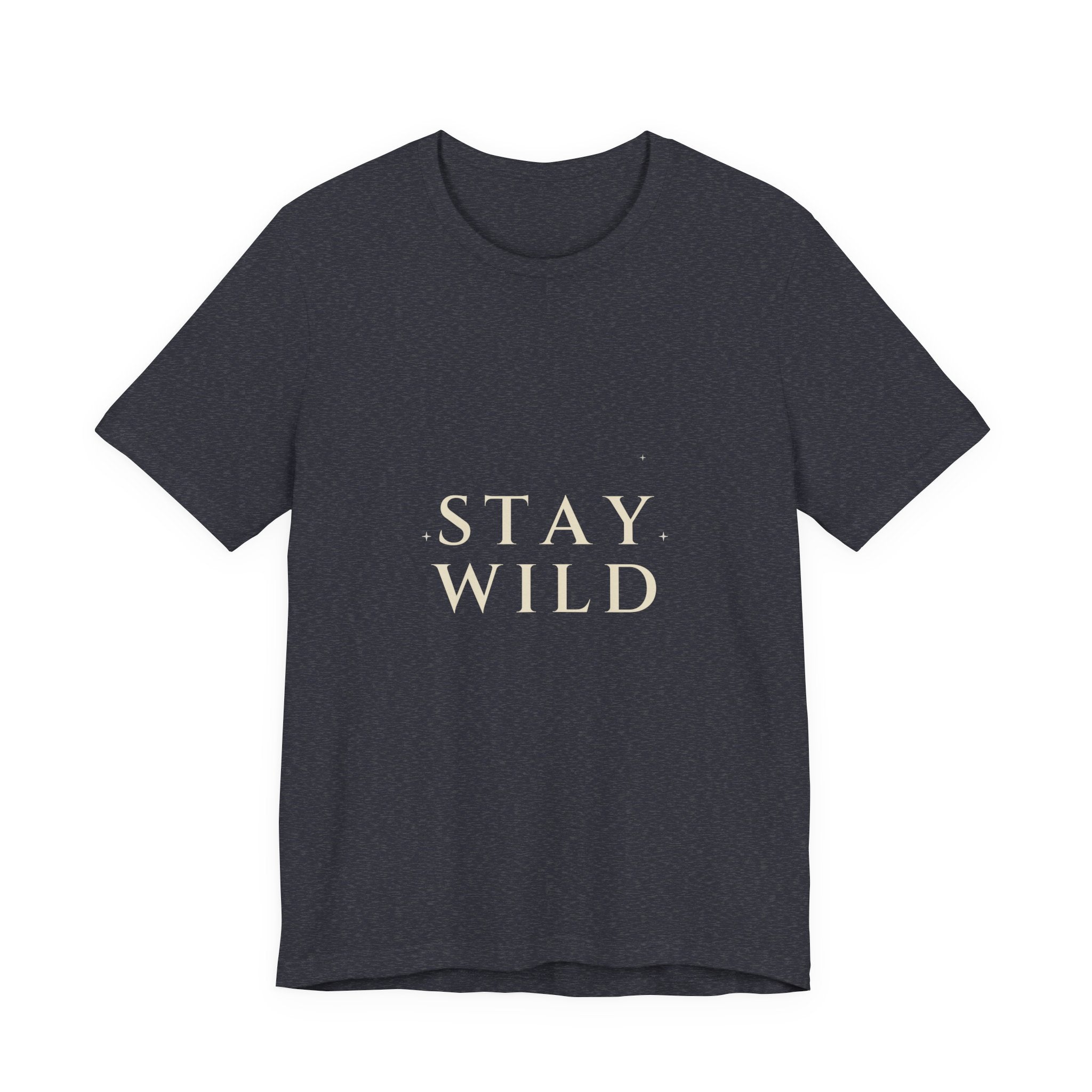 Stay Wild Tee — Stacked Serif | Moon Wild