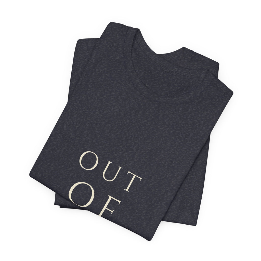 Out Of Office Tee - Stacked Serif | Moon Wild