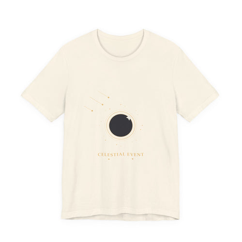 Celestial Event Tee - Eclipse Moon & Meteor Graphic