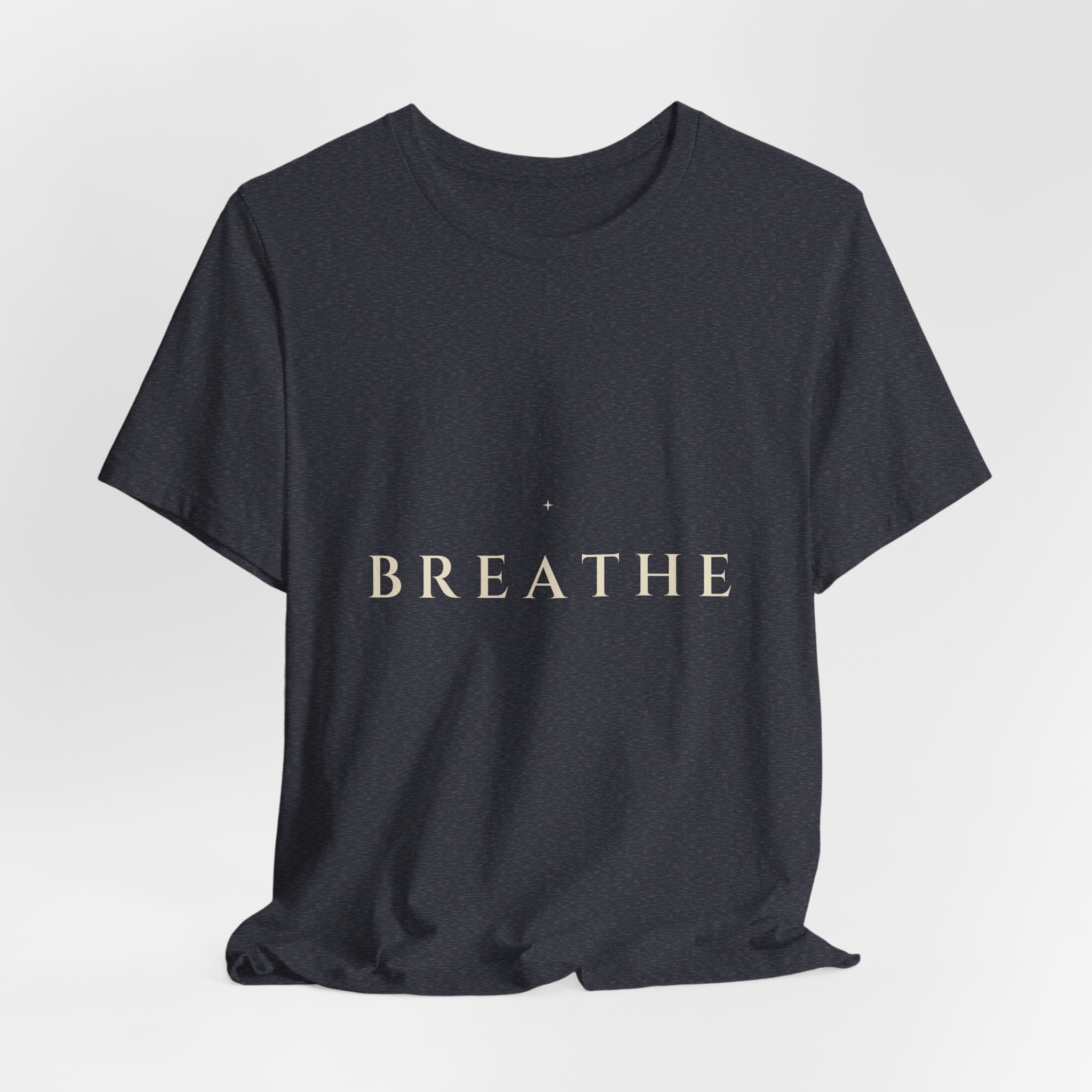 Breathe Tee — Wide Serif | Moon Wild