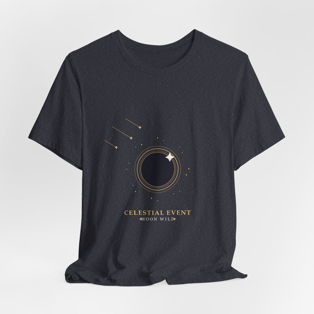 Celestial Event Tee - Eclipse Moon & Meteor Graphic