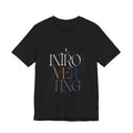 Introverting Tee - Inward Orbit Serif | Moon Wild