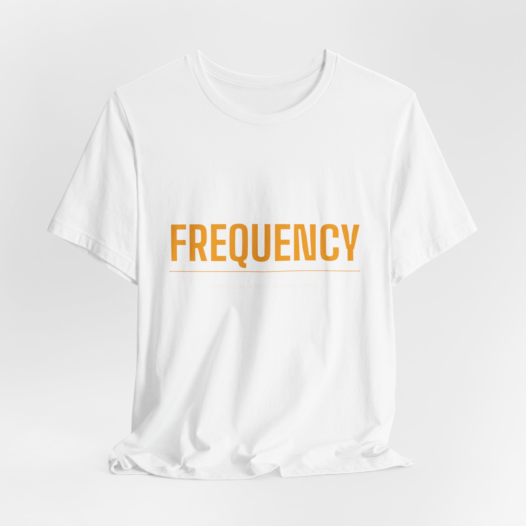 Frequency Tee — Amber Type | Moon Wild