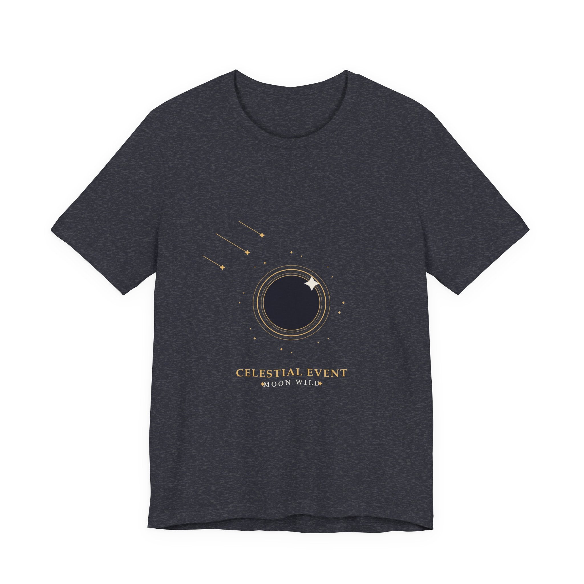Celestial Event Tee - Eclipse Moon & Meteor Graphic