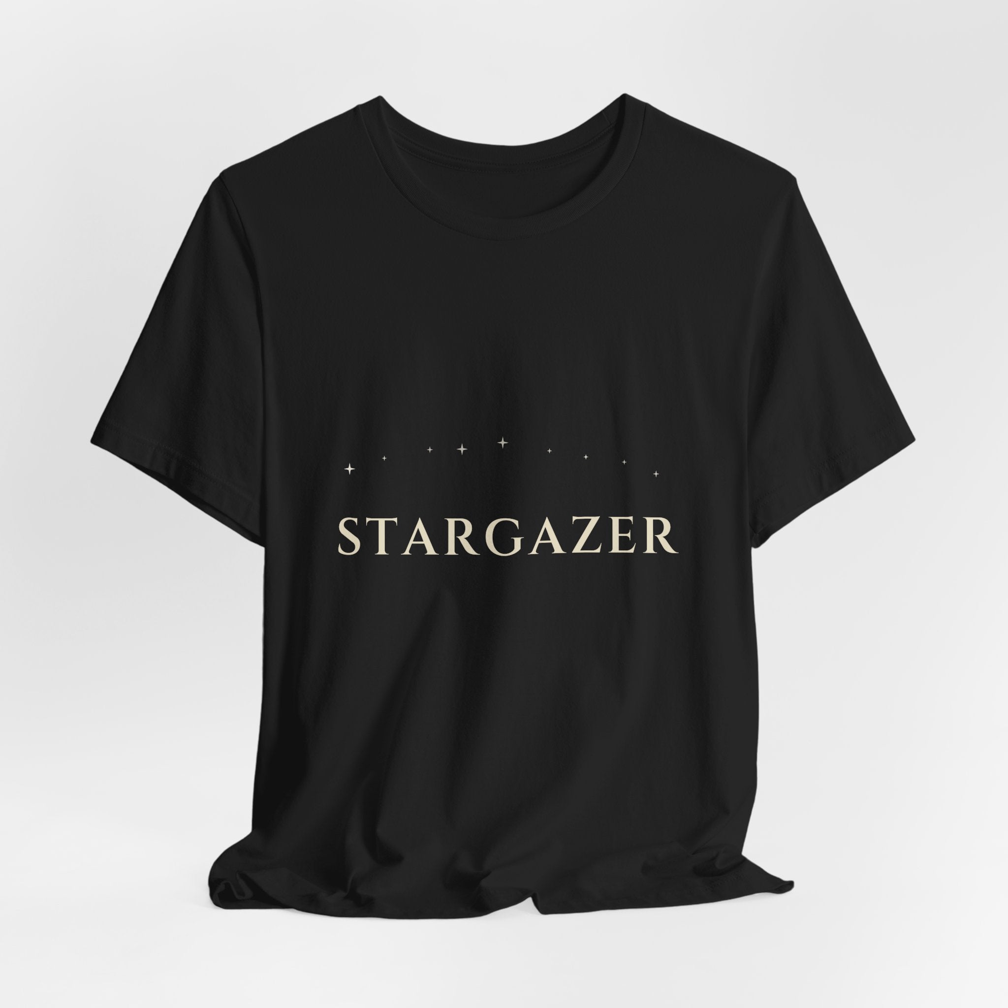 Stargazer Tee — Star Arc Serif | Moon Wild