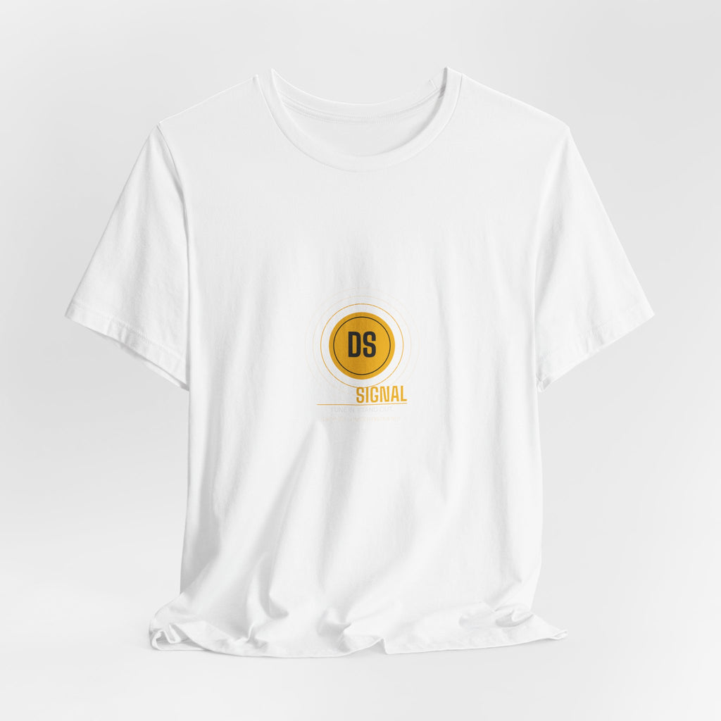 Signal Emblem Tee — Minimal Chest Mark | Moon Wild