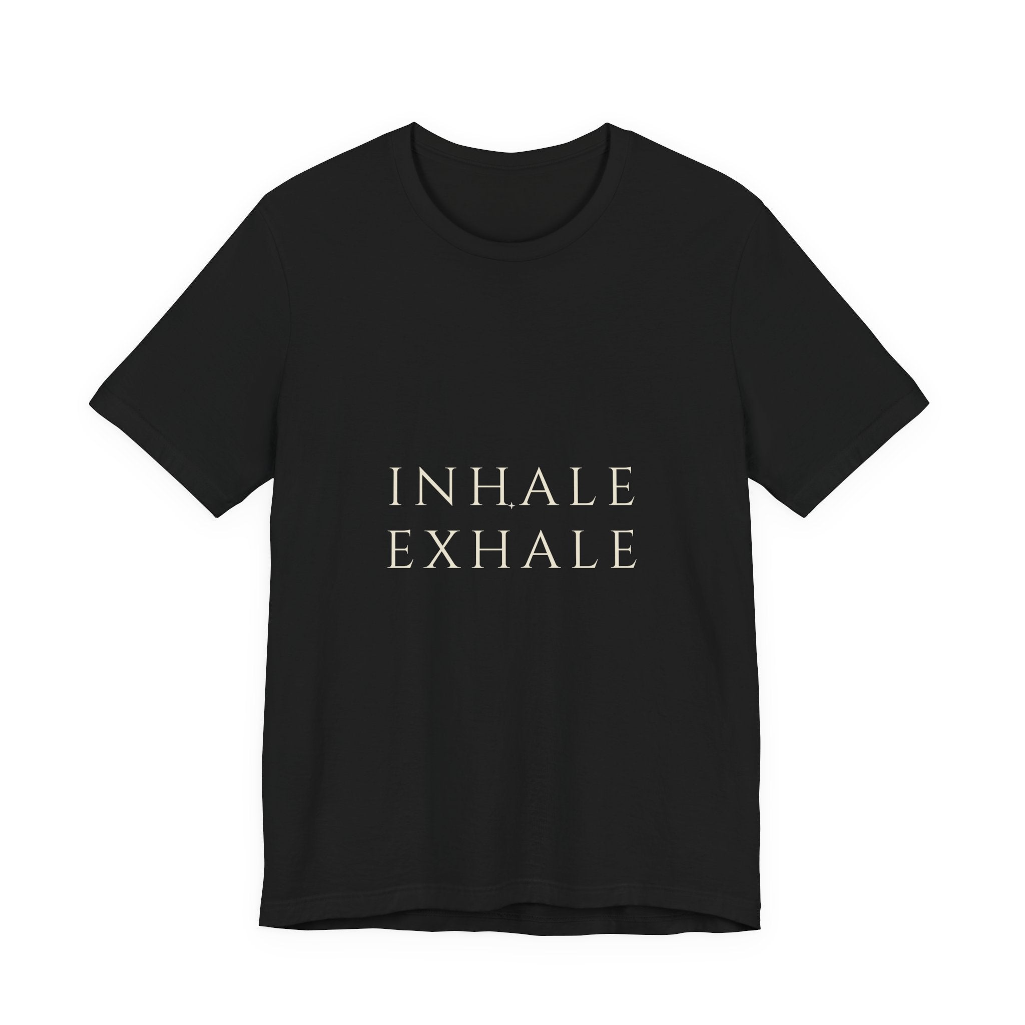Inhale Exhale Tee — Breath Serif | Moon Wild