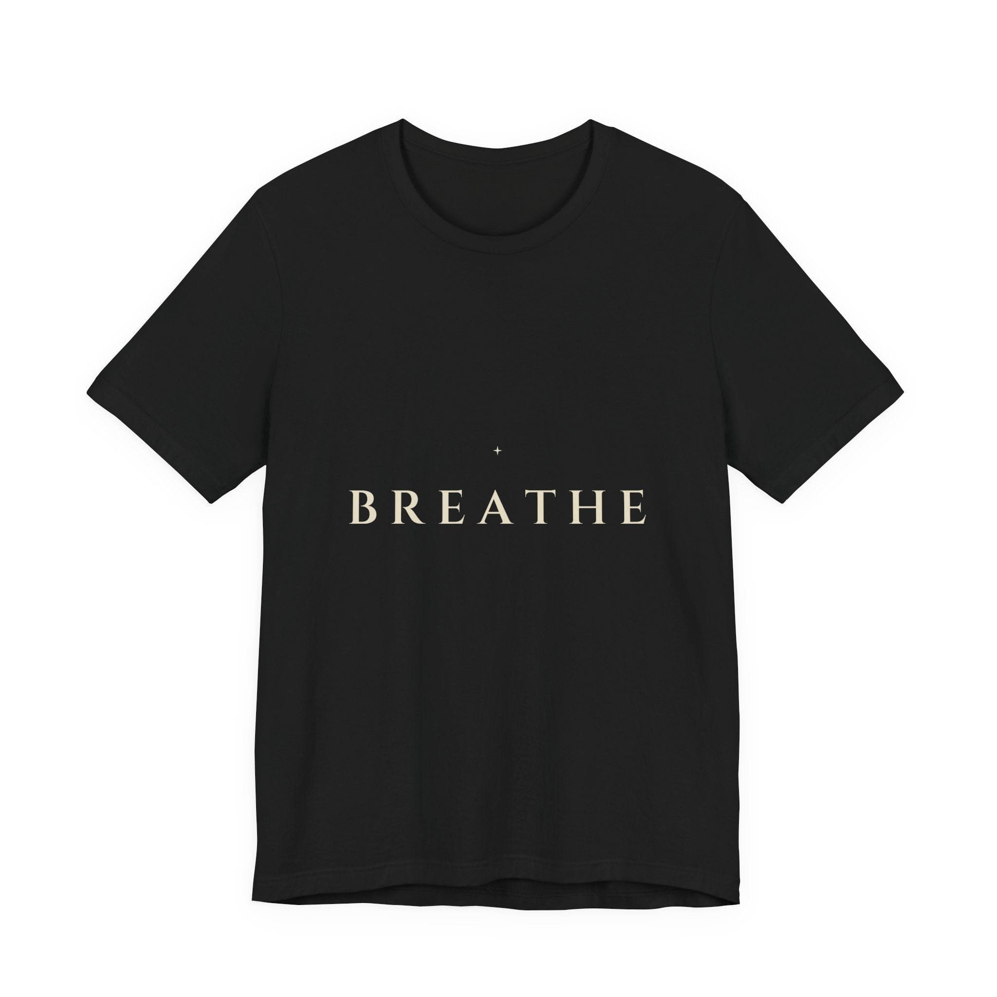 Breathe Tee — Wide Serif | Moon Wild