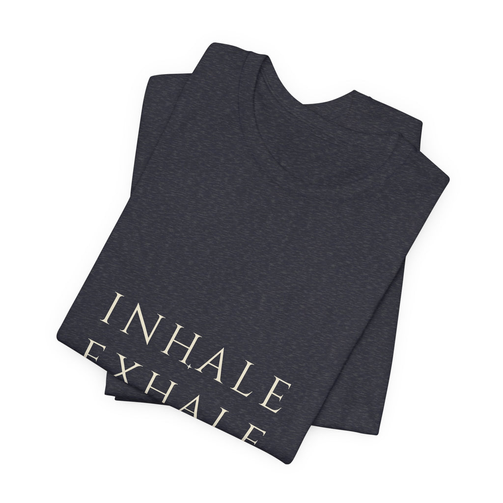 Inhale Exhale Tee — Breath Serif | Moon Wild