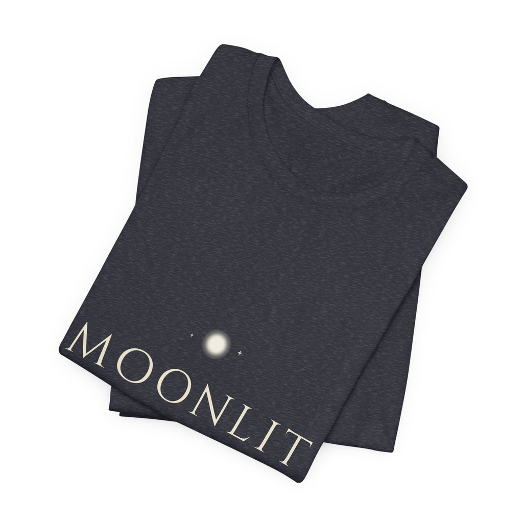 Moonlit Tee — Lunar Glow Serif | Moon Wild