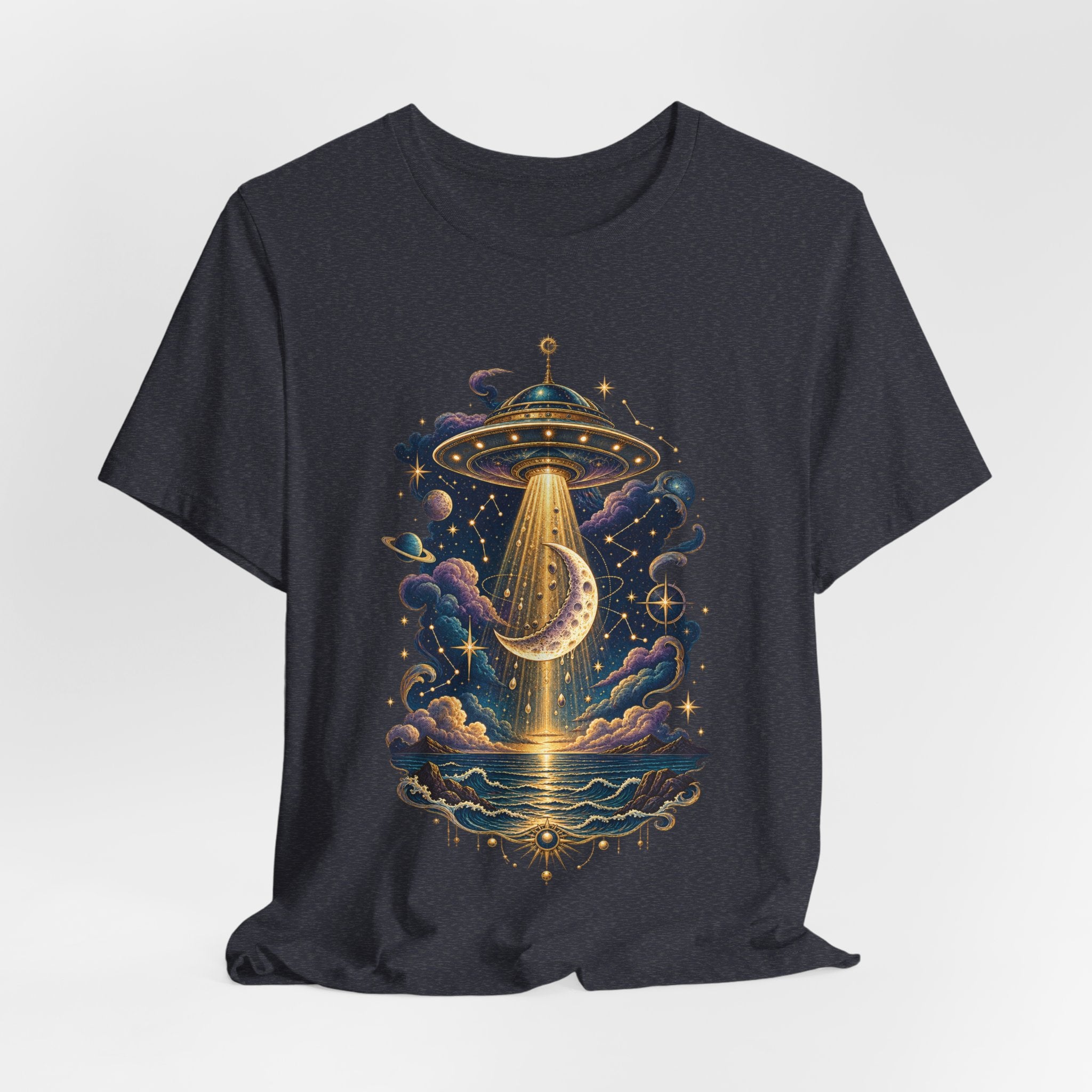 Abduction of the Moon Tee - Cosmic Folio | Moon Wild