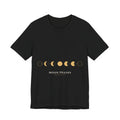 Moon Phases Tee - Minimal Lunar Cycle Graphic