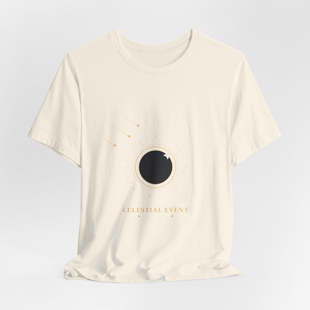Celestial Event Tee - Eclipse Moon & Meteor Graphic