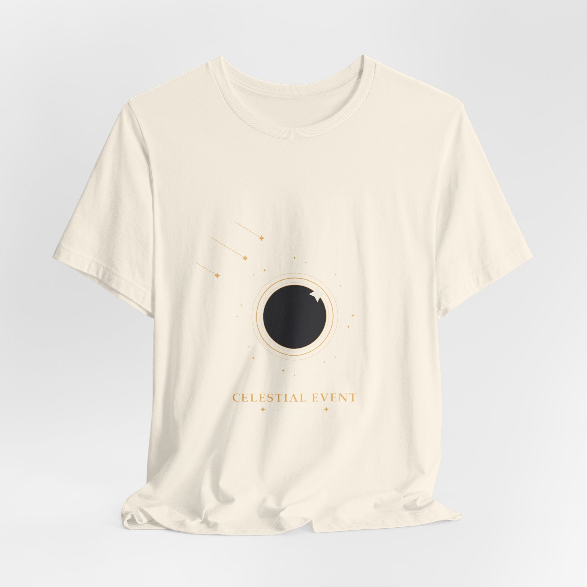 Celestial Event Tee - Eclipse Moon & Meteor Graphic