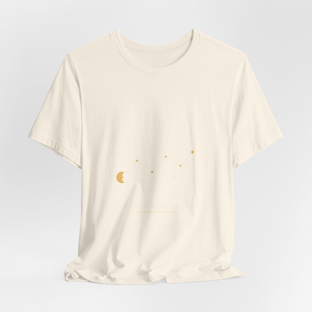 Chart Your Course Tee - Celestial Compass Graphic