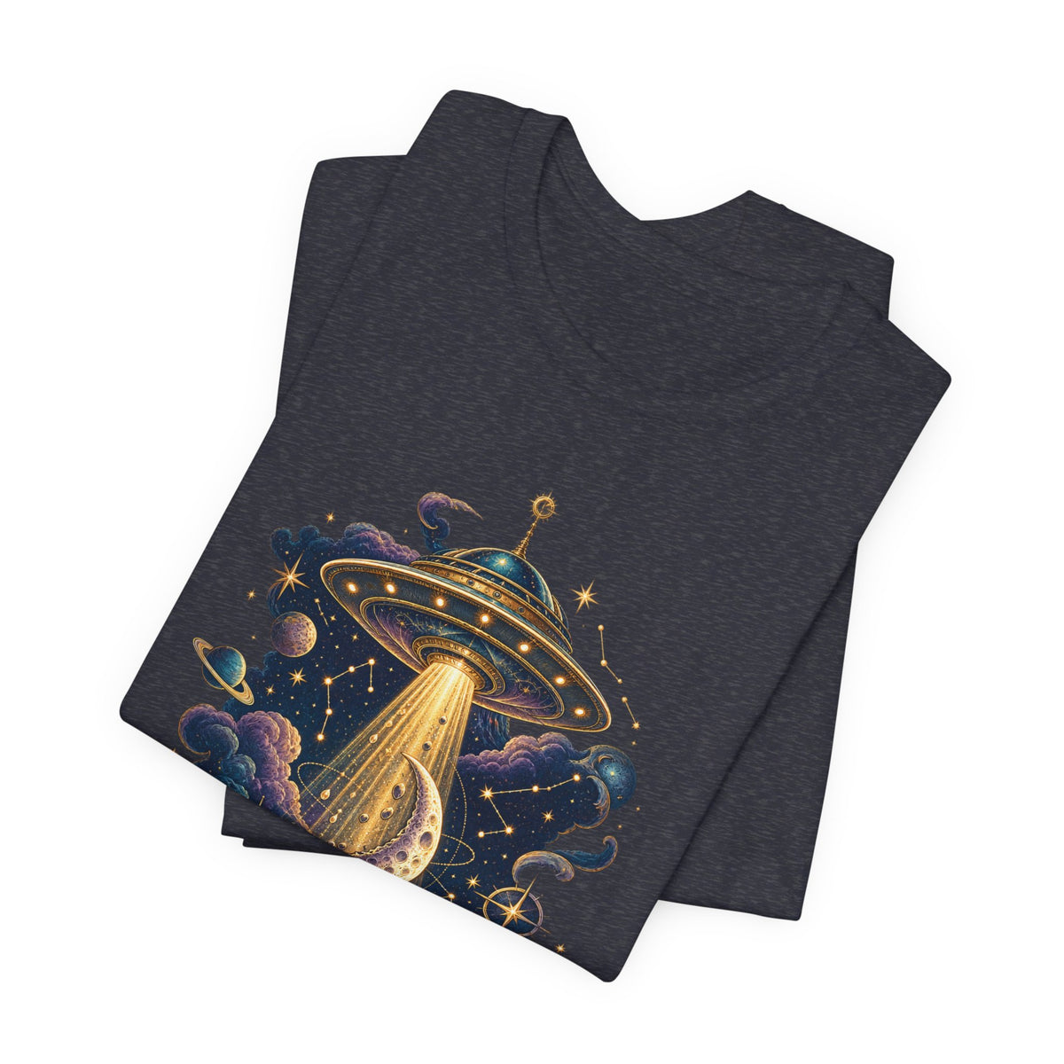 Abduction of the Moon Tee - Cosmic Folio | Moon Wild