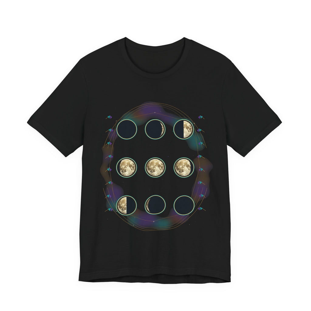 The Phases Tee - Lunar Cycle Folio | Moon Wild