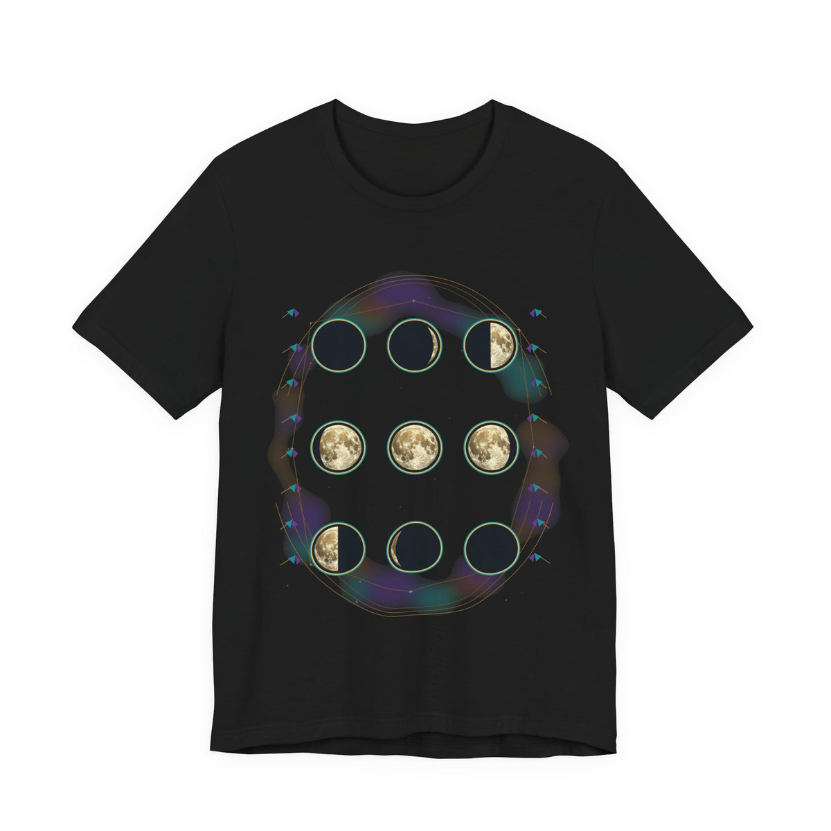 The Phases Tee - Lunar Cycle Folio | Moon Wild