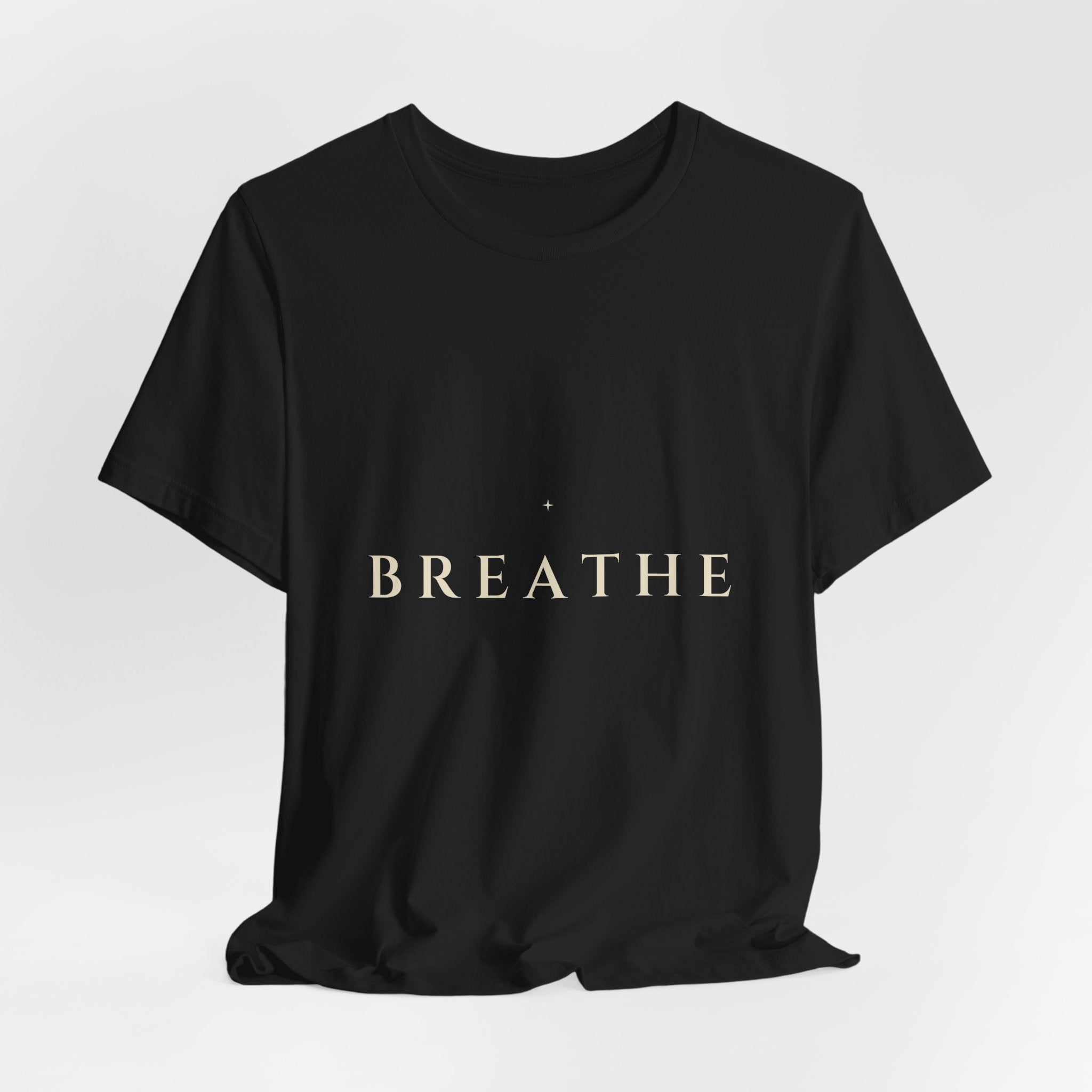 Breathe Tee — Wide Serif | Moon Wild