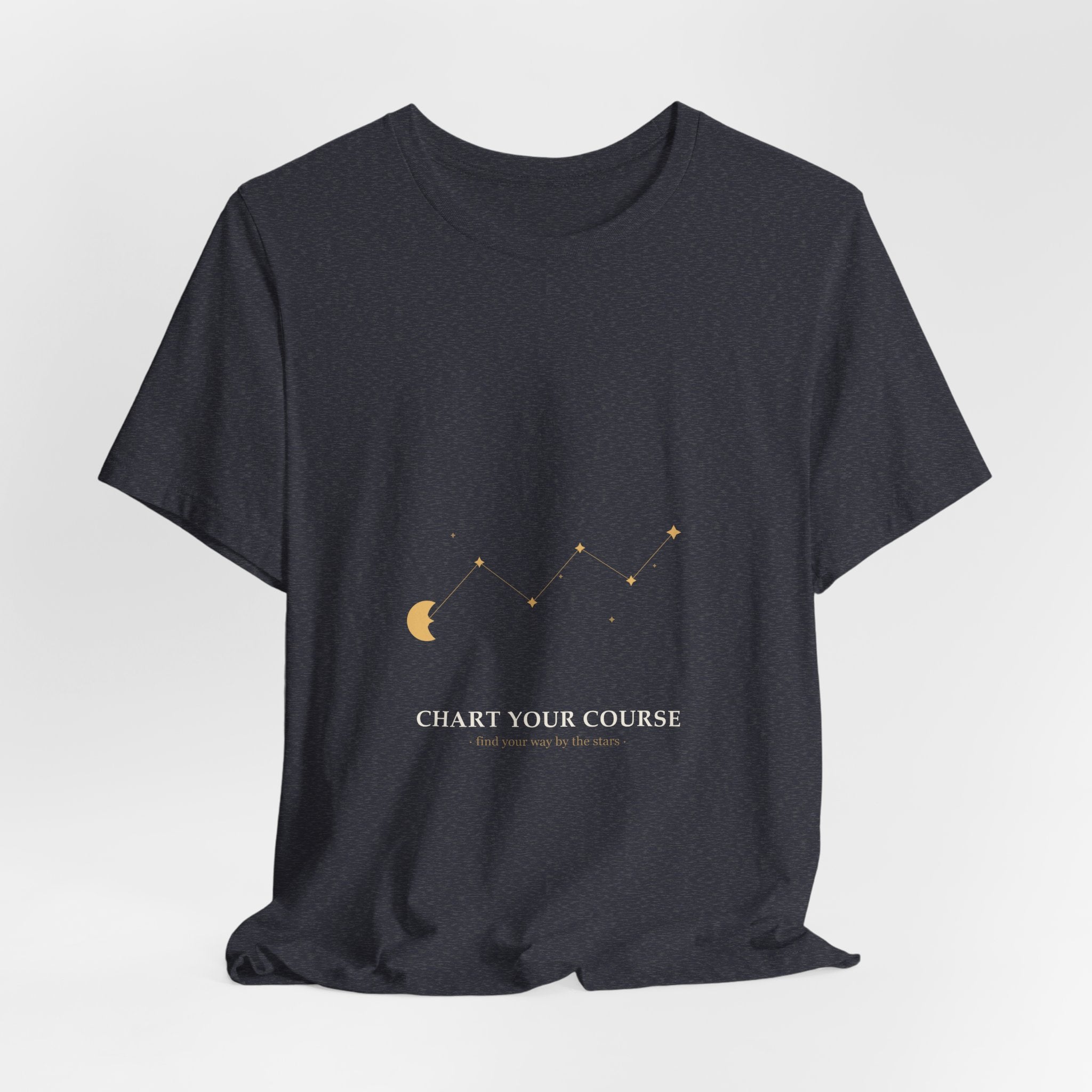 Chart Your Course Tee - Celestial Compass Graphic