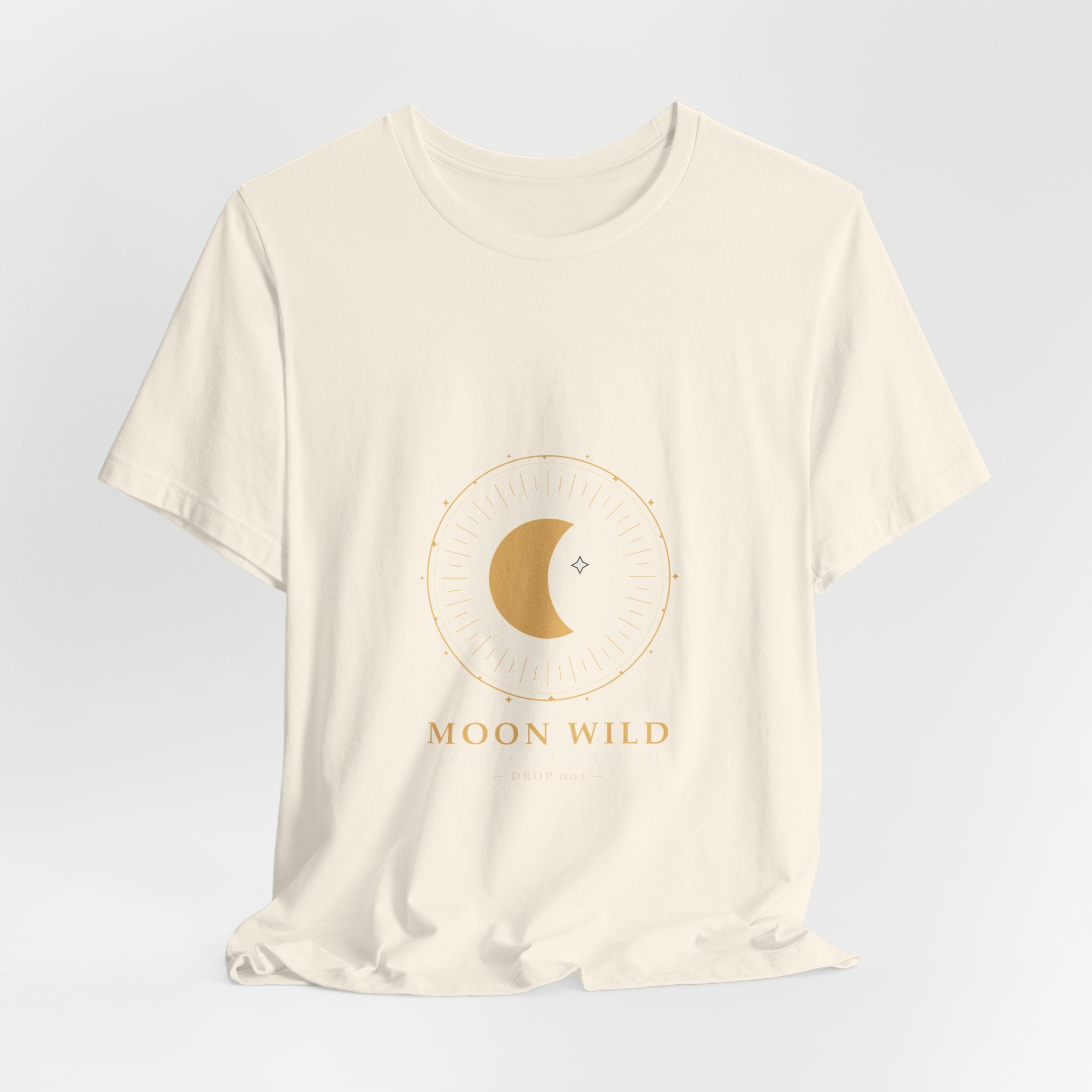 Nightfall Emblem Tee — Celestial Crescent Crest