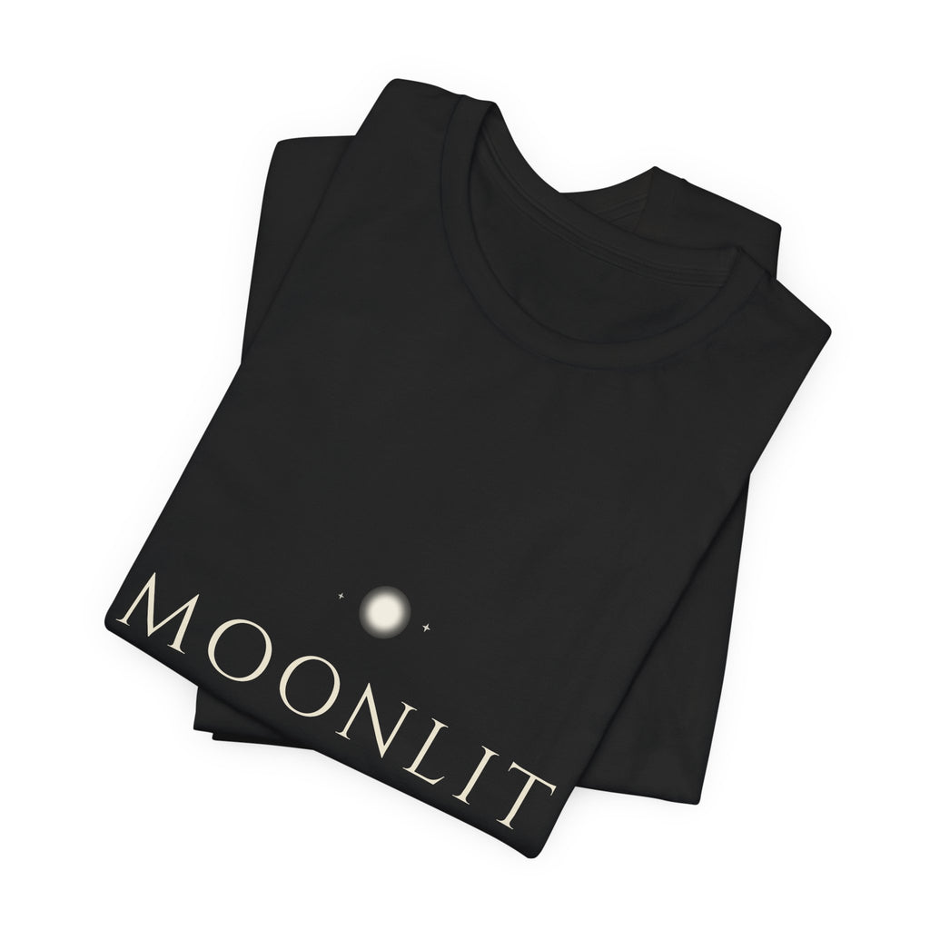 Moonlit Tee — Lunar Glow Serif | Moon Wild