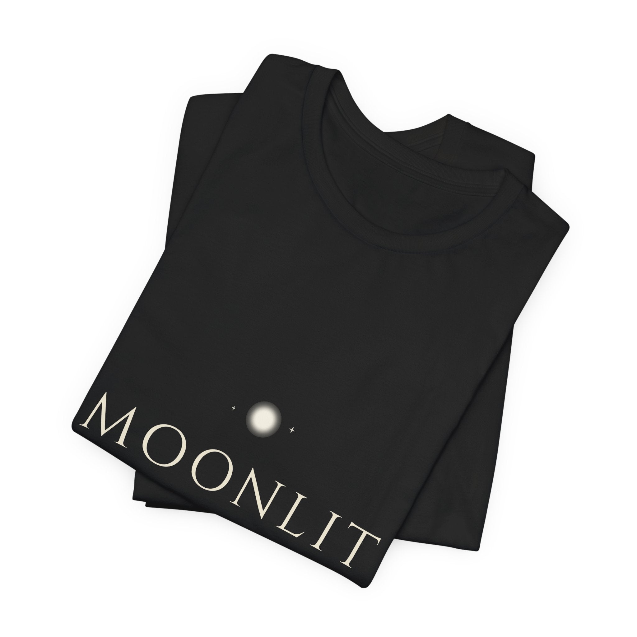 Moonlit Tee — Lunar Glow Serif | Moon Wild