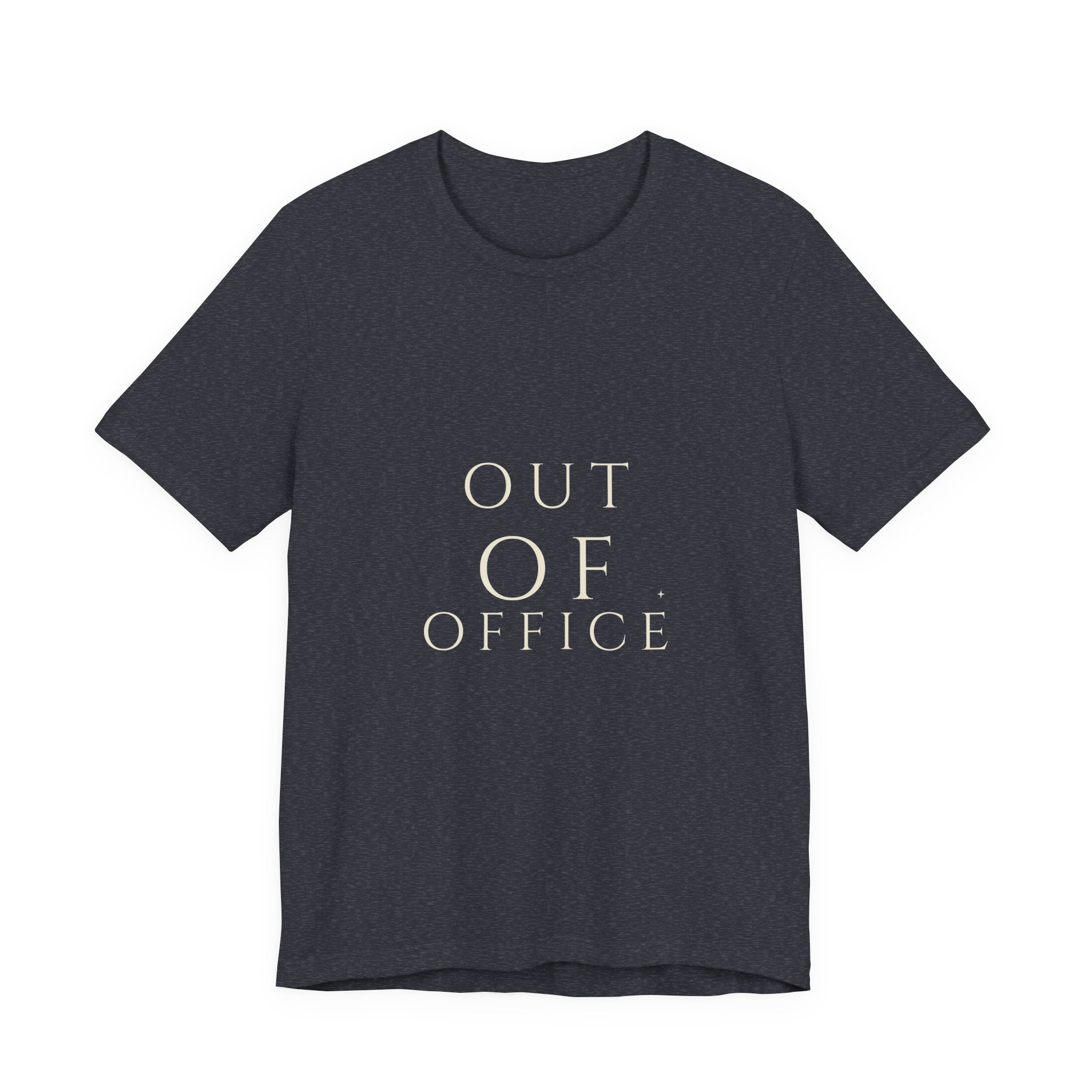Out Of Office Tee - Stacked Serif | Moon Wild