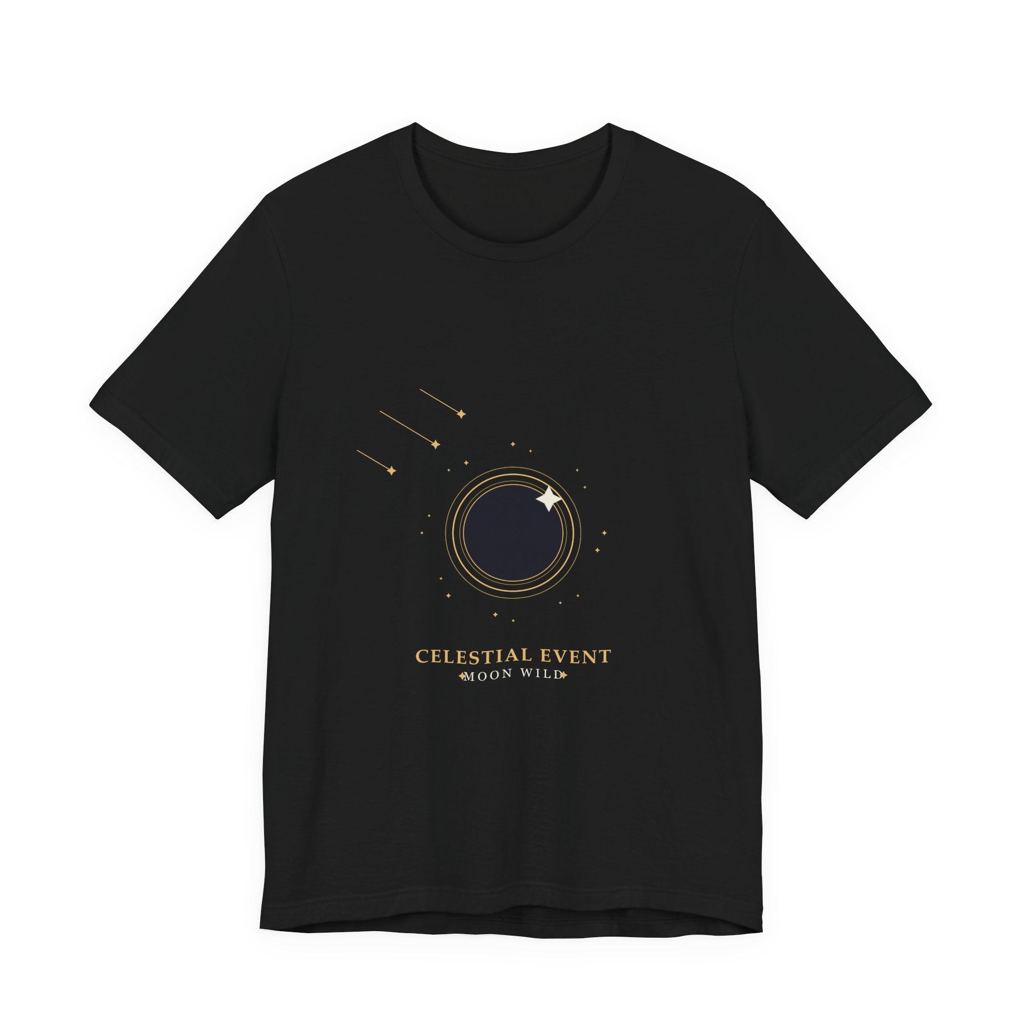 Celestial Event Tee - Eclipse Moon & Meteor Graphic